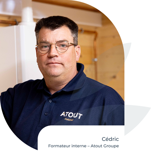 C&eacute;dric, formateur interne - Atout Groupe